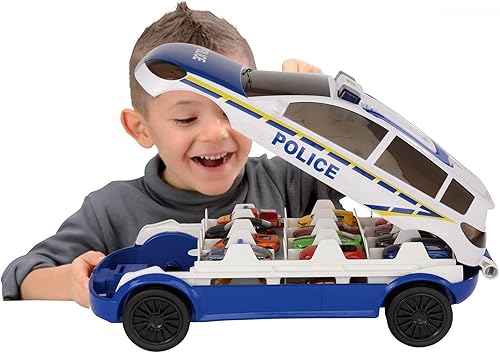 Miniatura 2 de DICKIE TOYS Majorette - Estuche de transporte ligero y sonoro, capacidad para 24 vehículos fundidos a presión