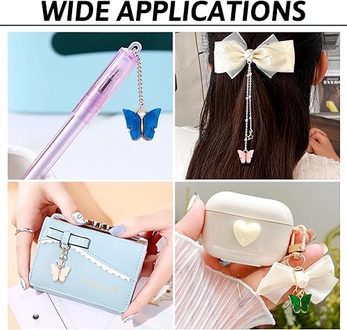 Vista 126 de Cheriswelry 30 dijes de aleación de cono de pino y ardilla, chapados en oro claro, con forma de cono de pino y ardilla, adornos colgantes de 0.47 a