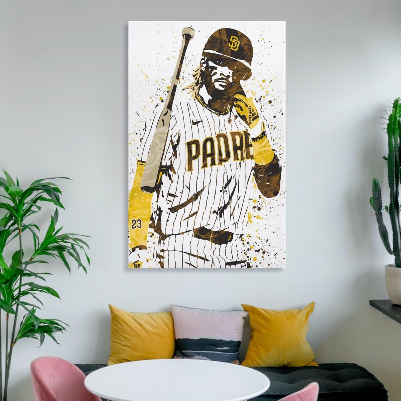 ごるご パドレス タティスJr A3ポスターフレーム付き⑤&A4セット ごる