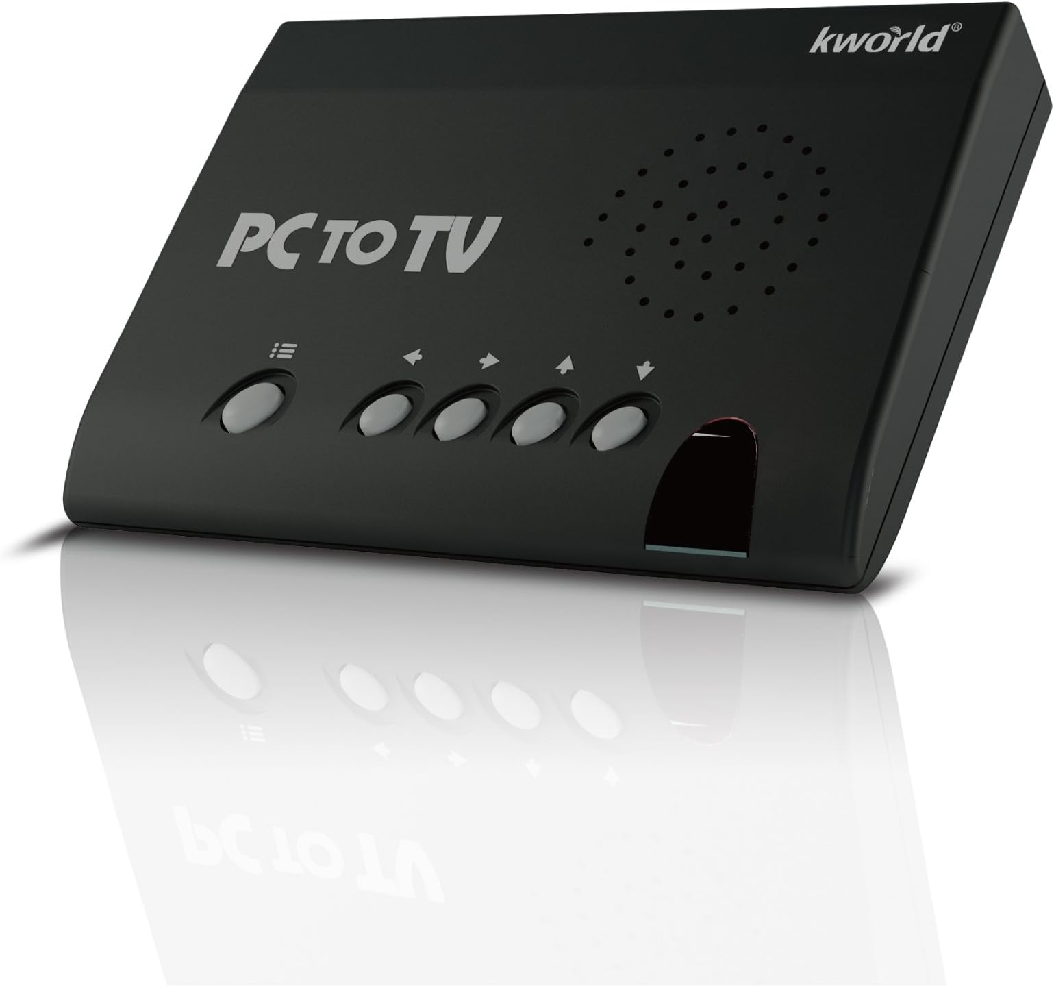 Kworld KW-SA235 Hz PlusTV PC to TV Converter with Adjustable Display, Screen Position, Brightness, Contrast, Definition and Tone