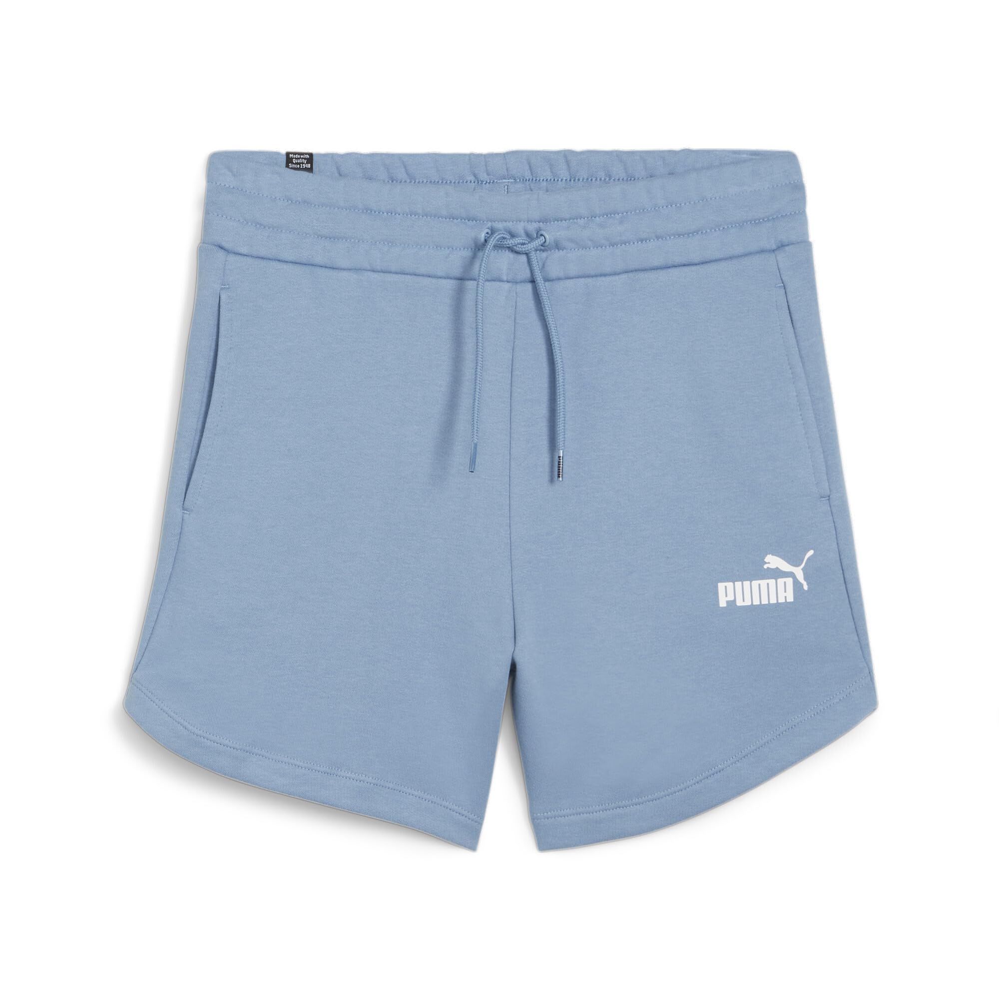 Puma Damen ESS Shorts mit hoher Taille, 12,7 cm, Zen Blue, X-Klein