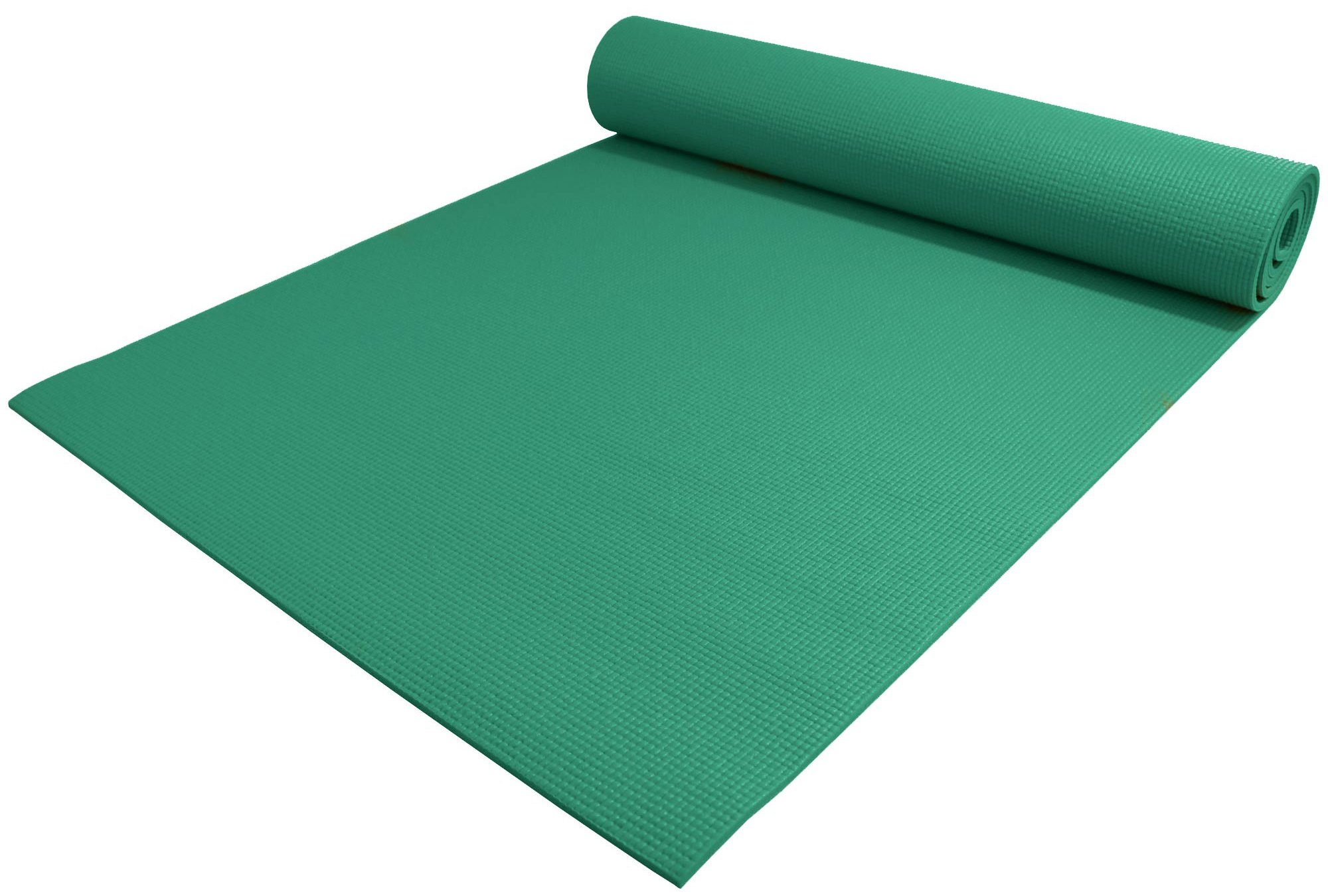 YogaAccessories 1/4" Thick High Density Deluxe Non Slip Exercise Pilates & Yoga Mat