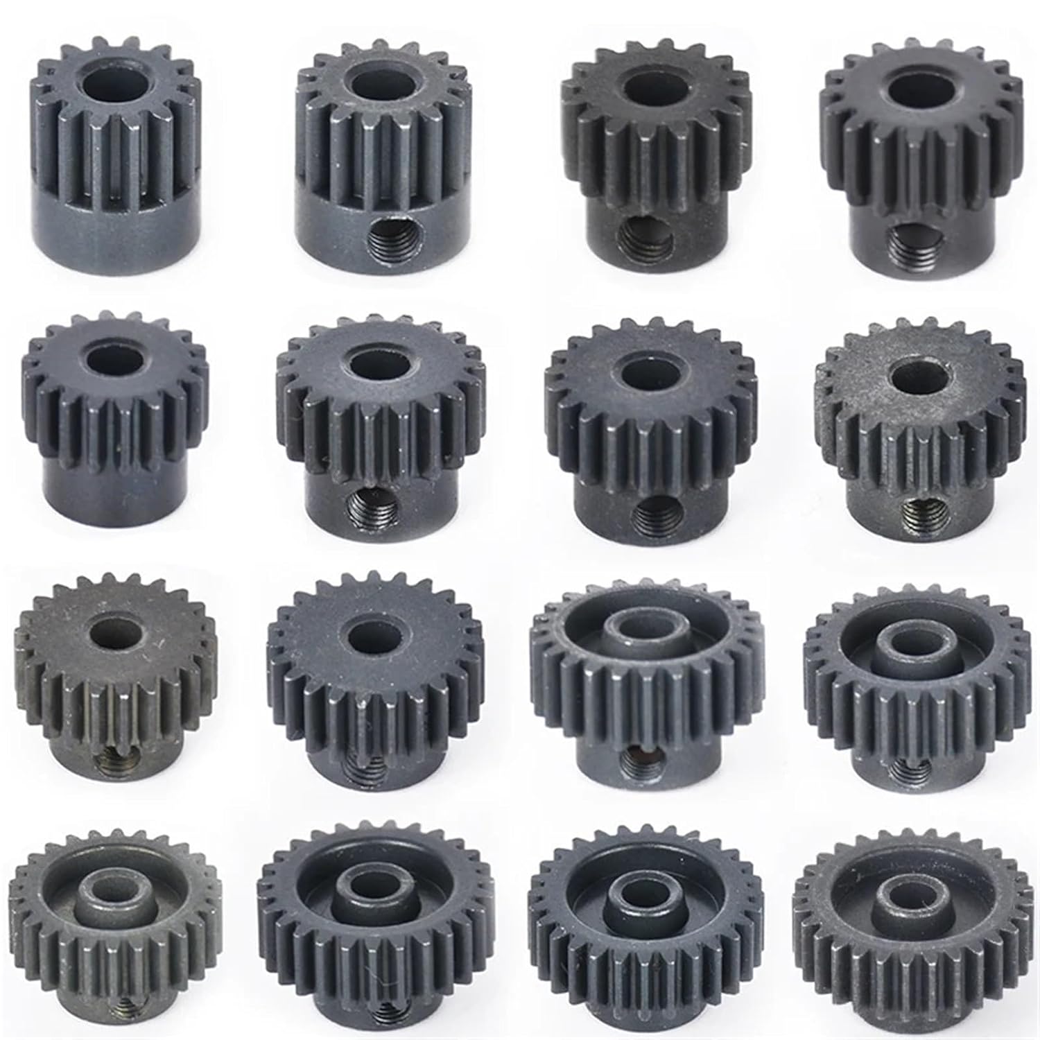 Metal Steel Motor Gear 48P 14T 15T 16T 17T 18T 19T 20T 22T 24T 25T 26T 27T 28T 29T 30T 1Pcs(26T)