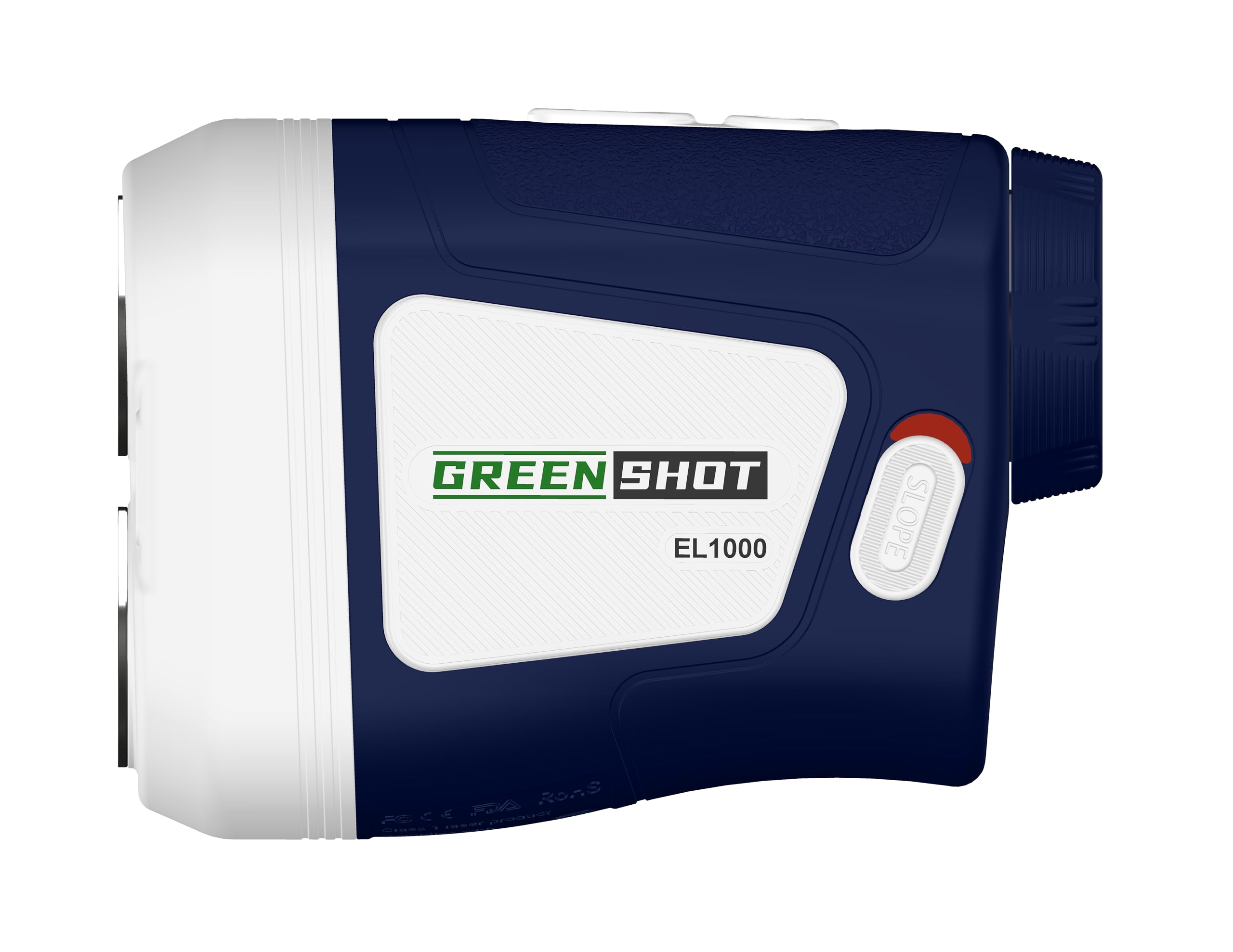 Golf Range Finder with Slope - 1200 Yards Range Finder Golf, 6X Magnification Laser Rangefinder Magnetic with Flag Pole Lock Vibration, Rechargeable Compact Golf Accessories for Men