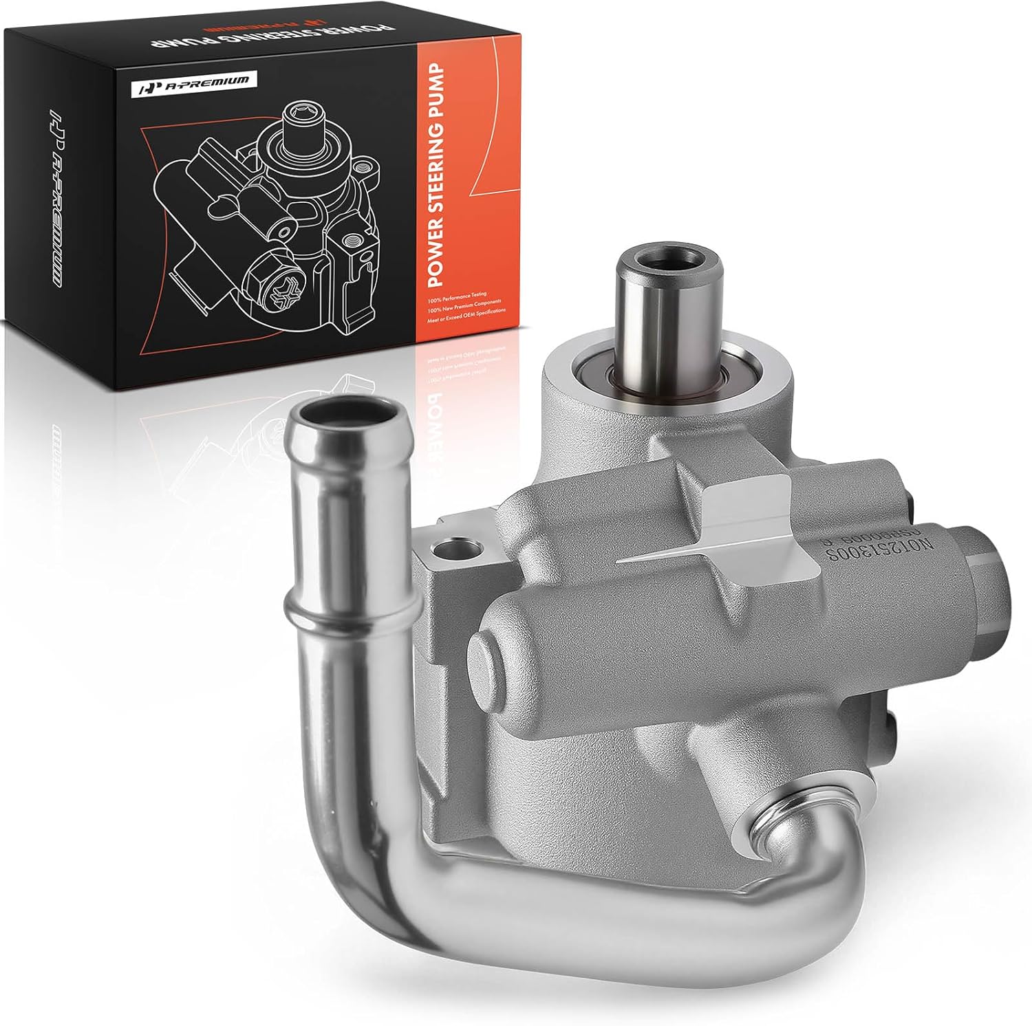 A-Premium Power Steering Pump, Compatible with Chevrolet Camaro & Pontiac Firebird, 1995-2002, 3.8L