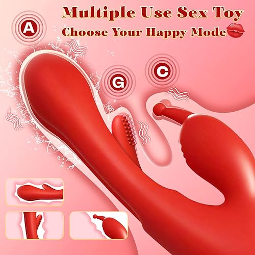 Miniatura 3 de Vibrador consolador conejo juguetes sexuales – Vibrador masajeador de punto G para mujeres, estimulación del pezón del clítoris, juguetes sexuales 3