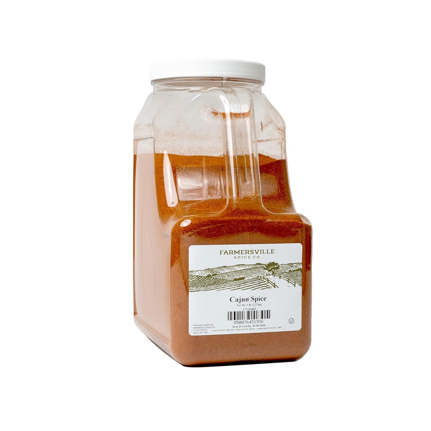 Farmersville Spice Co. Bulk Cajun Seasoning - 25 lb Case