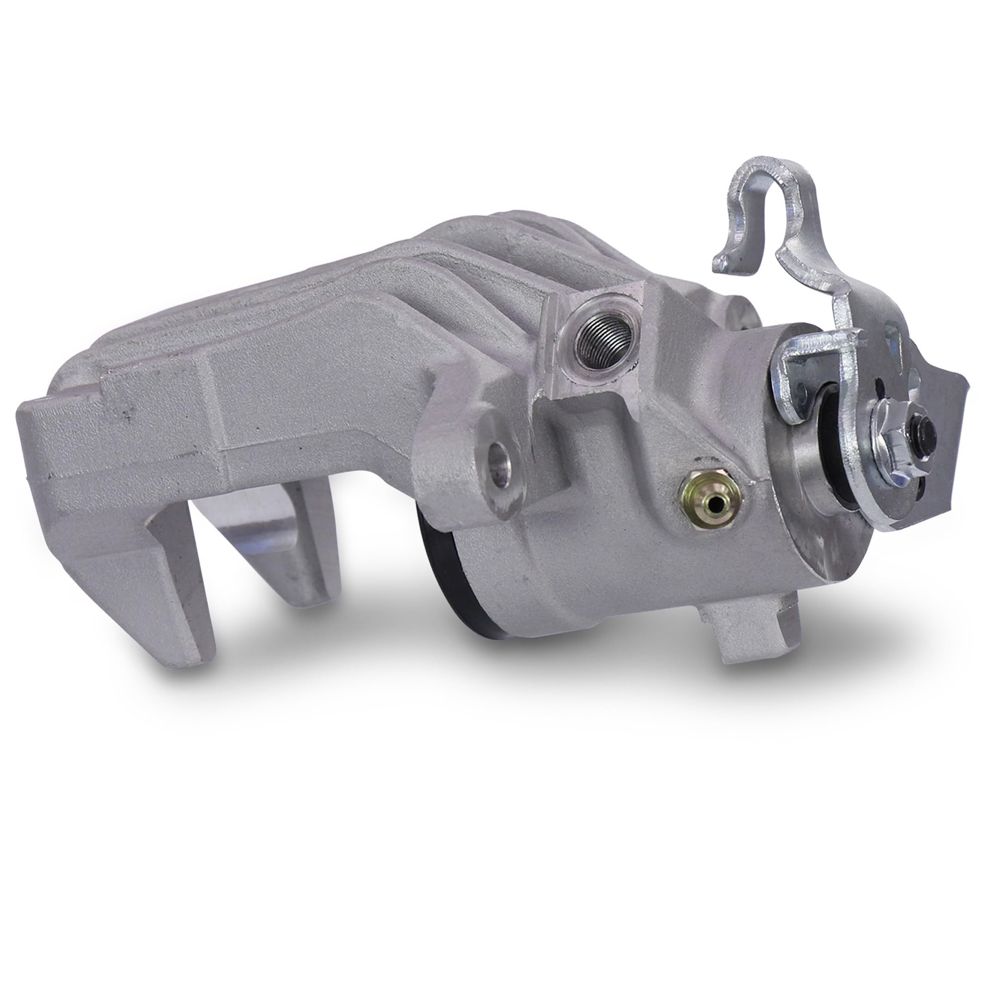 ATEC GERMANY 1x Pinza de freno trasero puño derecho pinza sin soporte, compatible con AUDI A3, TT, SEAT CORDOBA, IBIZA, LEON, TOLEDO, SKODA FABIA 1, FABIA 2, ROOMSTER, VW GOLF 4, NEW BEETLE, POLO,
