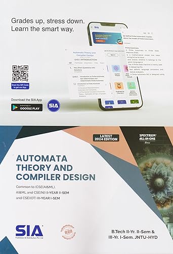 B.Tech II-Year II-Sem &amp; III-Year I-Sem (JNTU-HYD) (CSE &amp; AI &amp; ML) Automata Theory and Compiler Design (R22) Latest 2024 Edition
