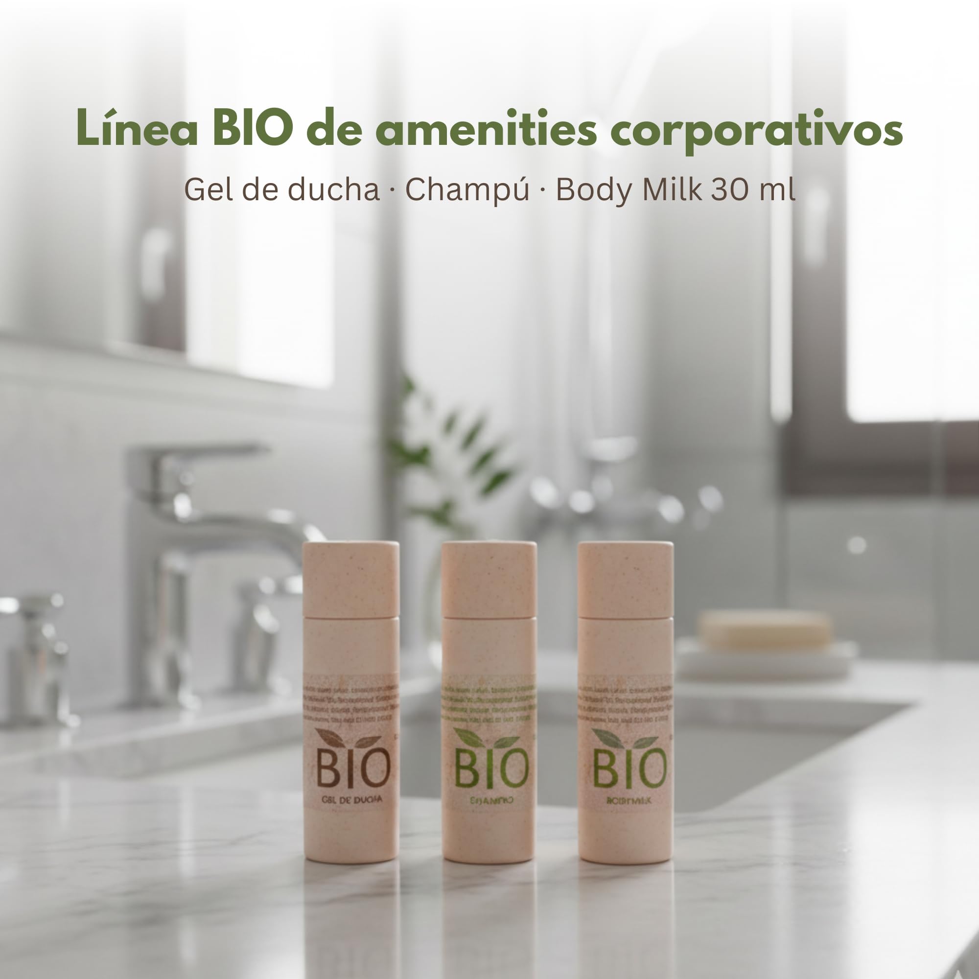 Bio Duschgel 30 ml Pack 50 – Natürliche Körperreinigung Einzeldosis, Reiseformat Hygiene, Amenities Kosmetik, Miniatur Badezimmer Zubehör