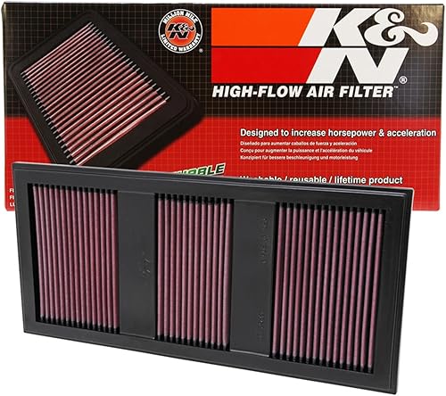 K&N 33-2985 repuesto de filtro de aire de alto rendimiento.