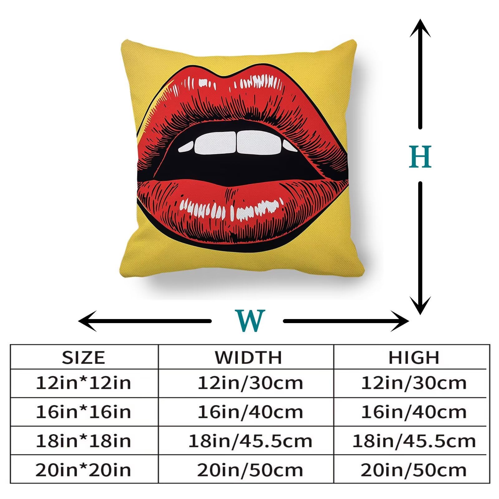 Funda Cojin 80x80cm, Cojines Sofa Champán Cojines Sofa con Relleno Incluido Labios Juego de 4 con Cremallera Invisible Cojin Sofas Decorativas Cuadradas Lino Para Sala de Estar JardíN Fundas 6L-125