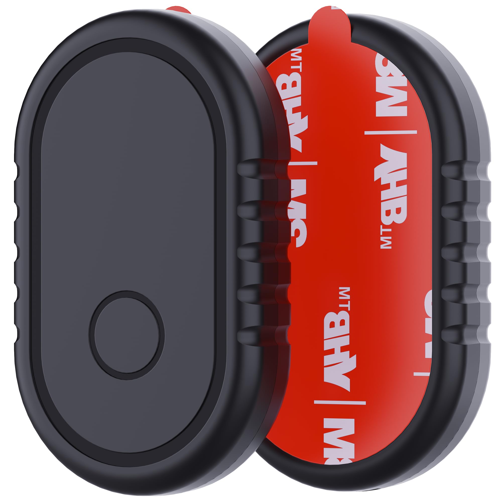 Yotommi Porta Tracker Samsung Galaxy SmartTag2 (2023) - Custodia A Portafoglio In Silicone - Sottile E Flessibile - Confezione Da 2 (Nero) - 2