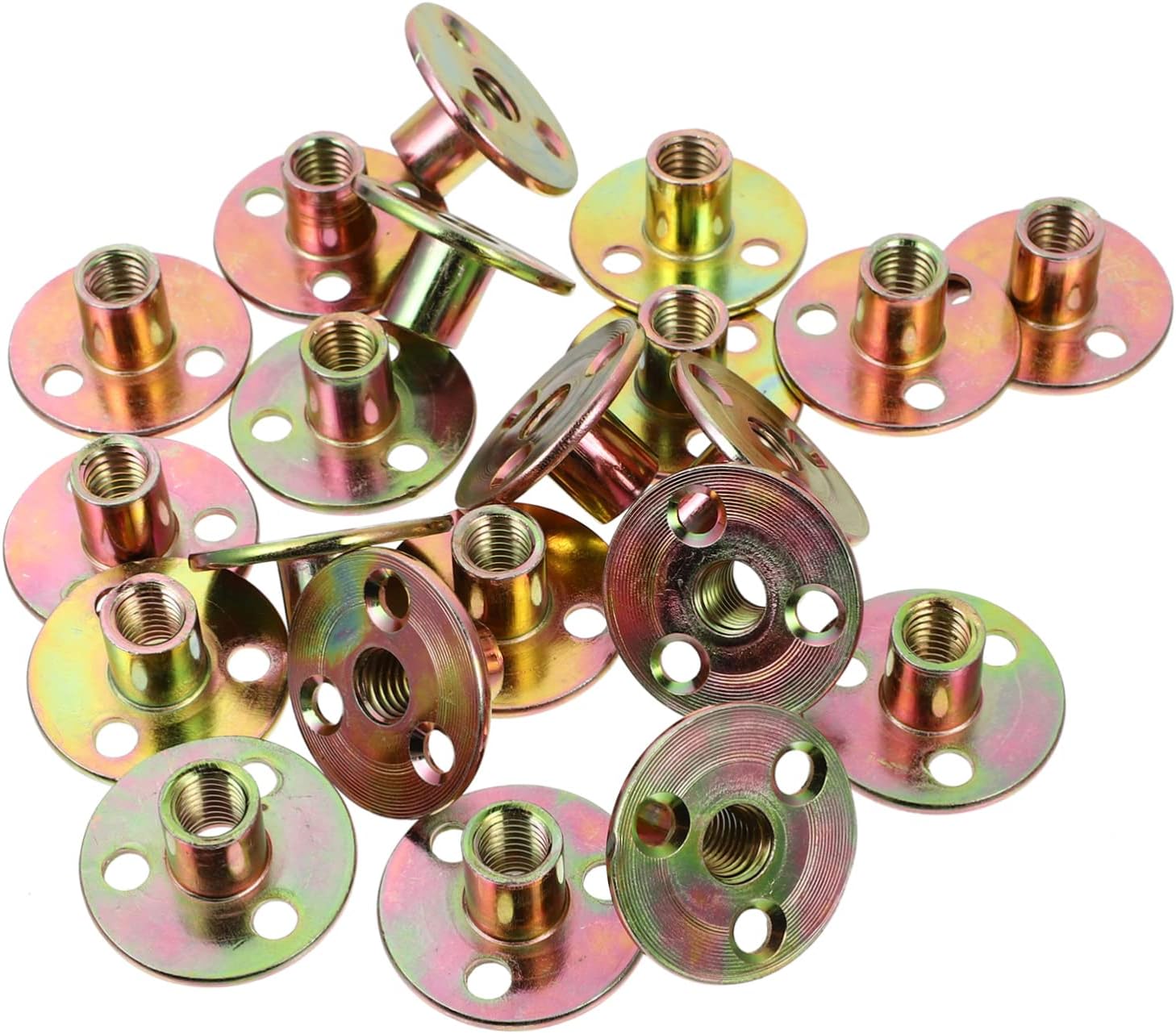 Amazon TOYMYTOY 20個 セット 3 穴 ナット M8 ナット ティー ナット 木用 M8 T ナット 3 穴 ナット