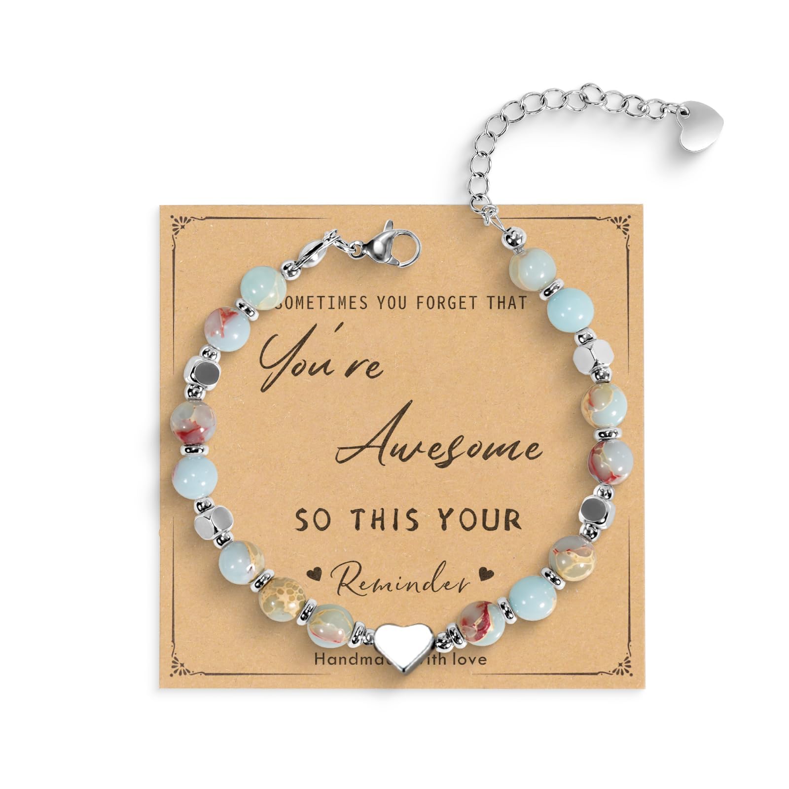 Candyfancy Halsketting van 925 sterling zilver met hanger, damesketting