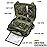 WYNEX Tactical Molle Admin Pouch of Laser Cut Design, Utility Pouches Molle Attachment Military Medical EMT Organizer with Map Pocket EDC EMT Pack IFAK Tool Holder Universal U.S.A Patch Included