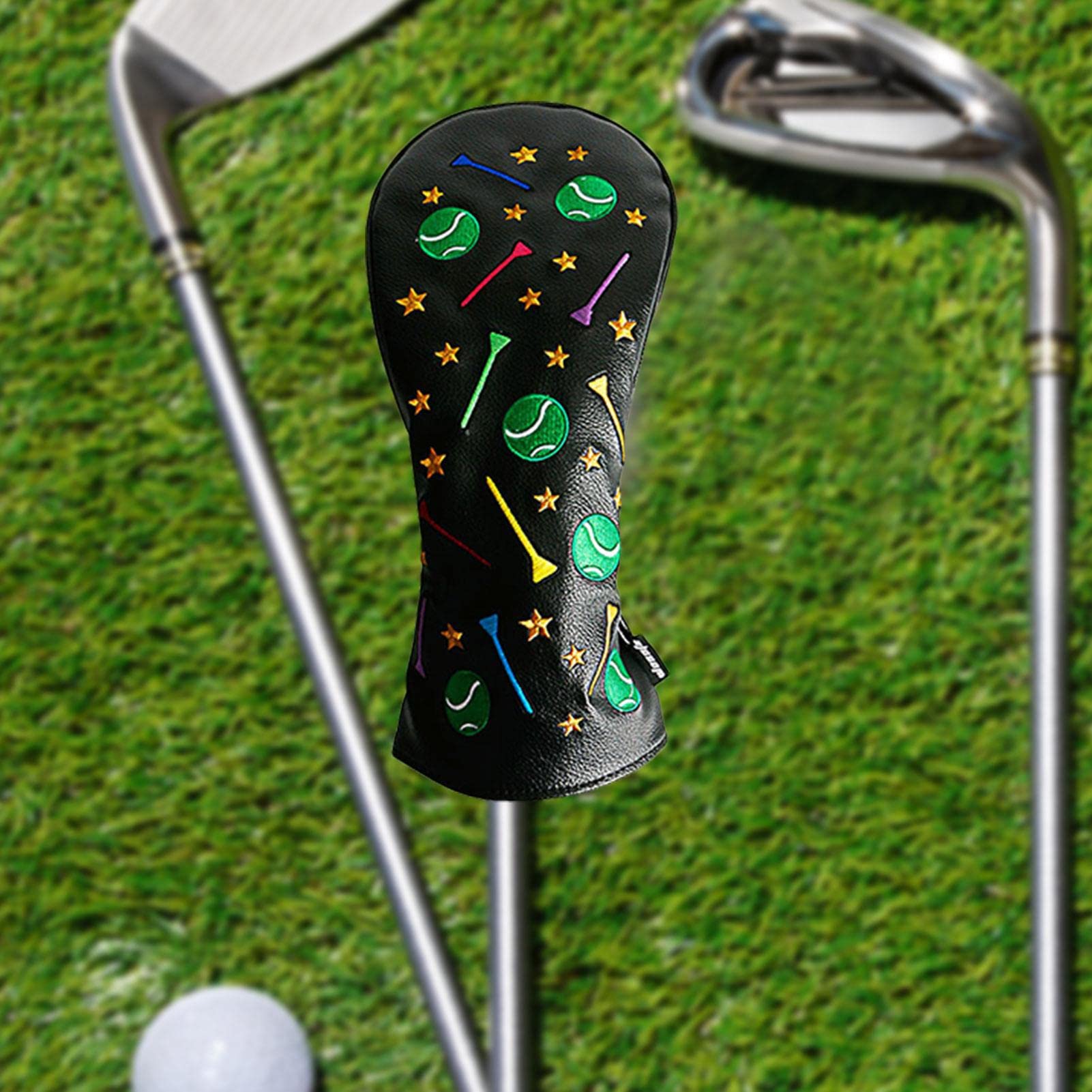 Copritesta Mazze Golf In Pelle PU - Idea Regalo Per Golfisti