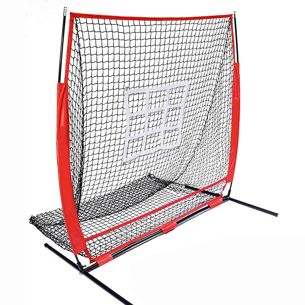 Filet de baseball pour entraînement dans le jardin avec cible