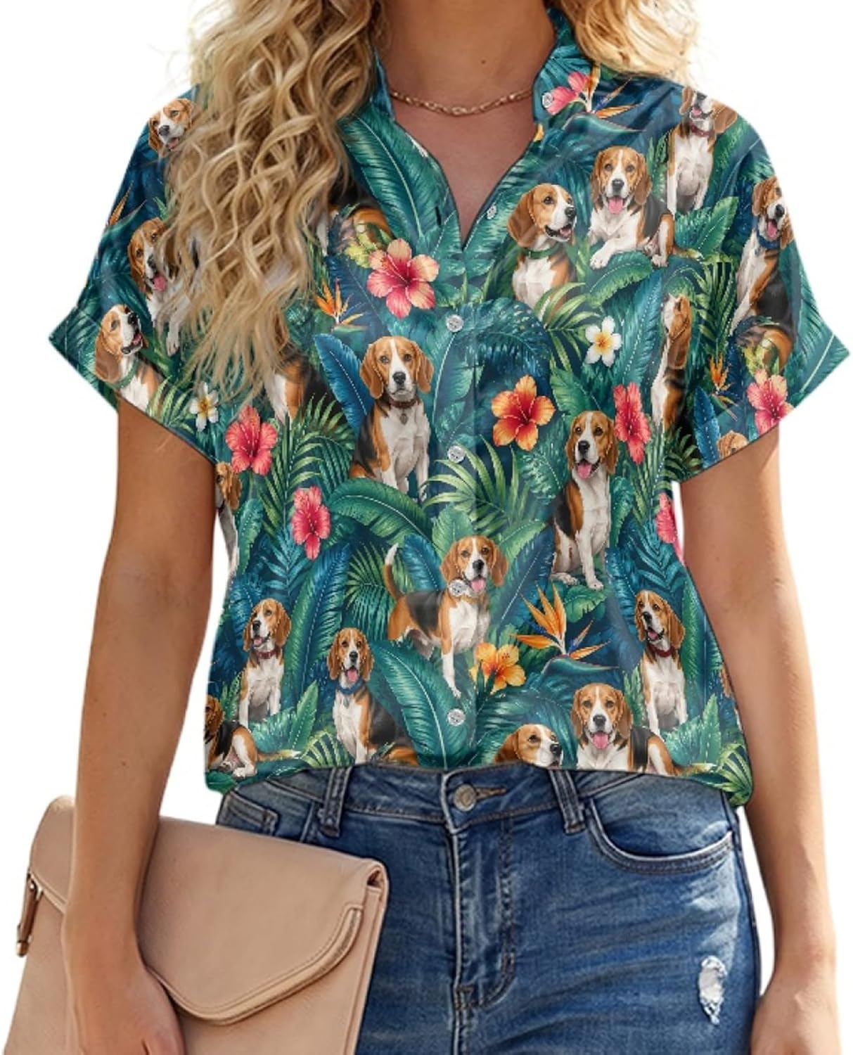 Suobstales Satin Blouses for Women Silk Button Down Shirts Short Sleeve Tunic Tops Summer Outfits for Office Business Work