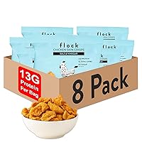 Vista 9 de Flock Keto Chips de piel de pollo Sabor BBQ de Terry Black Crujientes de pollo bajos en carbohidratos, altas en proteínas, sin gluten, aperitivo