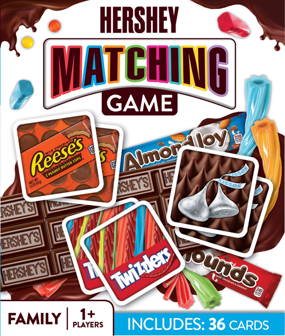 MasterPieces Officially Licensed Hershey Picture Matching Card Game for Kids and Families