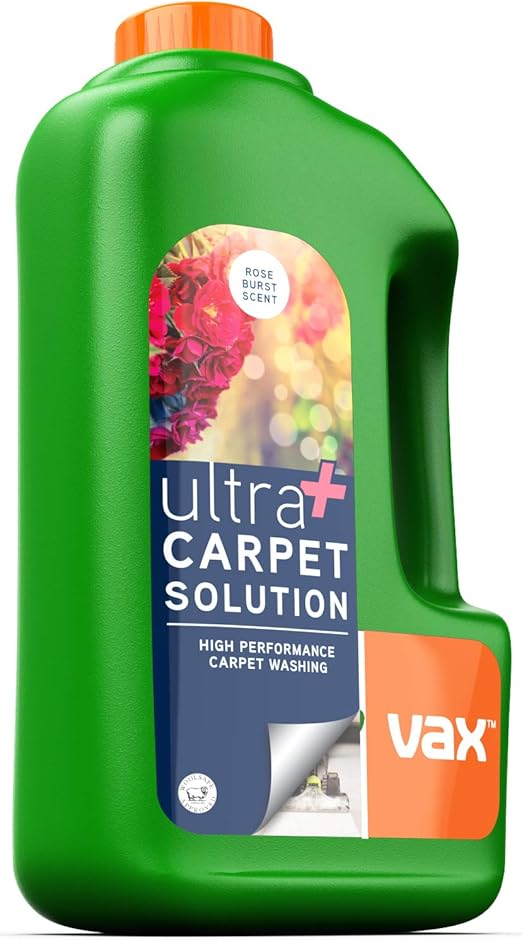Vax Ultra+ 1.5 Litre Carpet Cleaner Solution High Performance Carpet