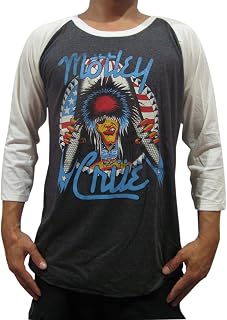 Men's Motley Crue Girls Girls Girls'87 Music Raglan T-Shirt