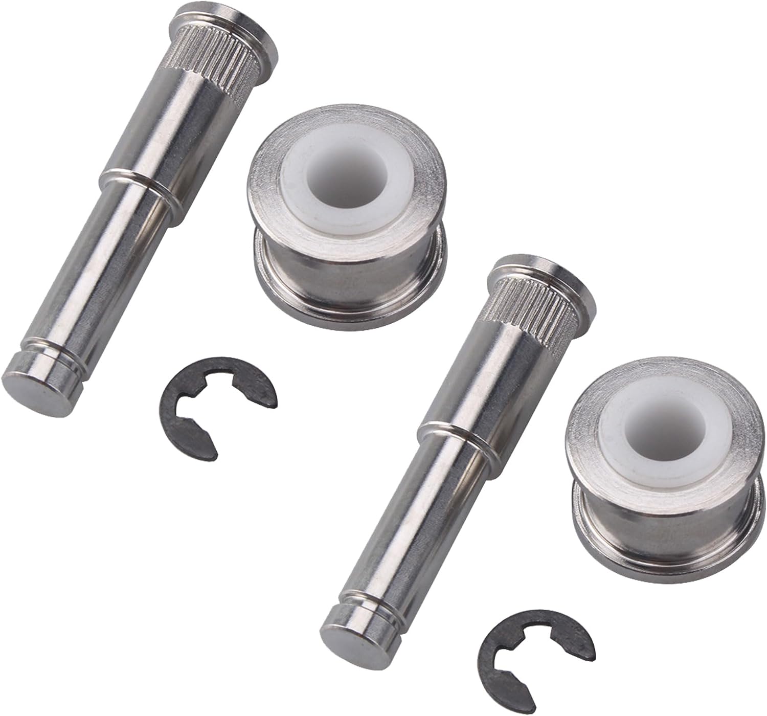 2 Sets Front Car Door Hinge Pin Roller Repair Kit Fit For 2007-2011 Chevrolet Gmc C&K Series