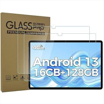 2-Pack Tablet Screen Protector for TECLAST M50/ TECLAST M50HD/ TECLAST M50 Pro Tablet 10 Inch, Tempered Glass Film for TECLAST M50/ TECLAST M50HD/ TECLAST M50 Pro, Anti-Scratch 9H Hardness