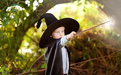 Miniatura 3 de Cottage Garden Juego de 2 piezas de varita mágica de madera marrón natural coleccionable hecha a mano y varita mágica de madera, medallón de caoba