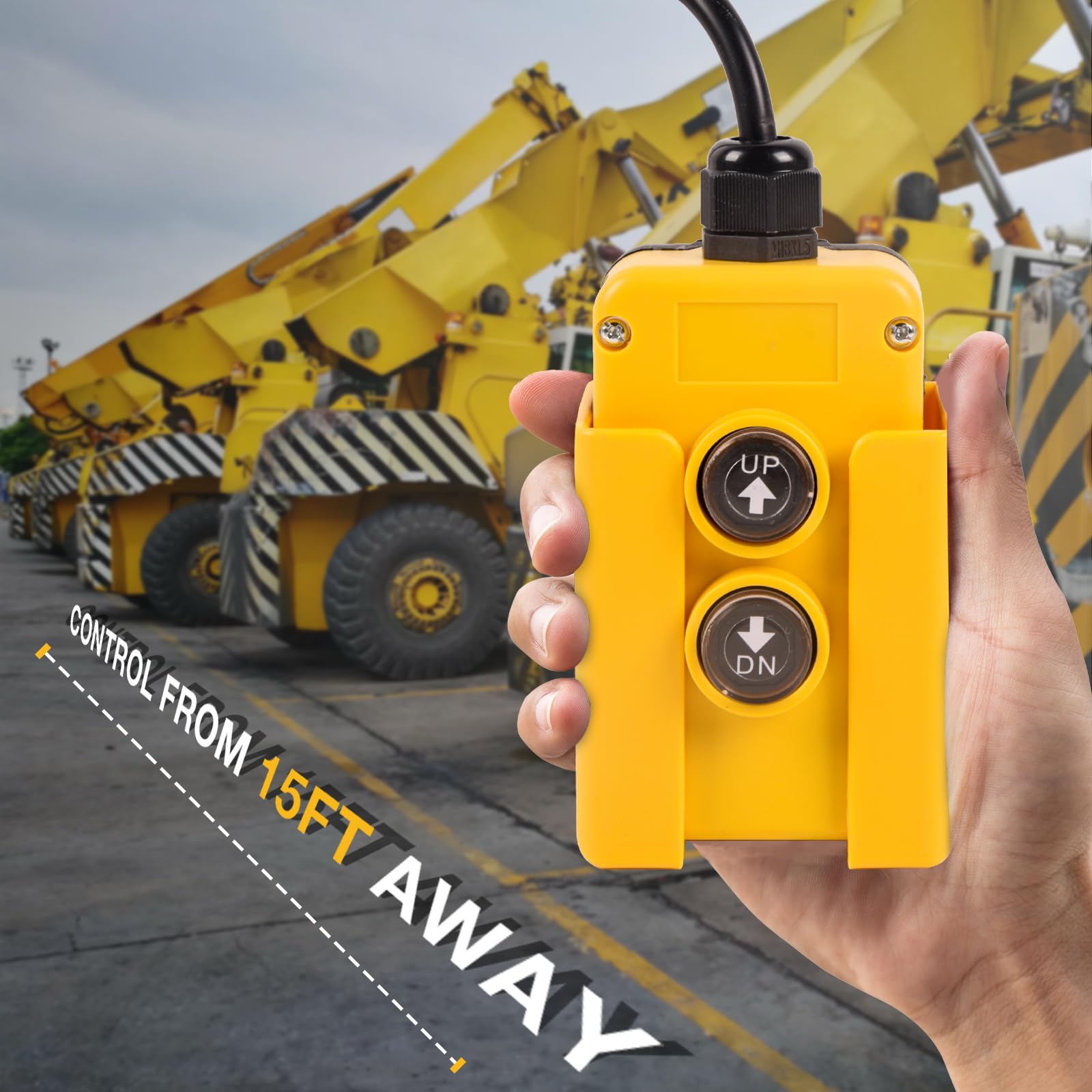 Snapklik.com : LCyindu 3 Wire Dump Trailer Remote Control Switch, 12V ...