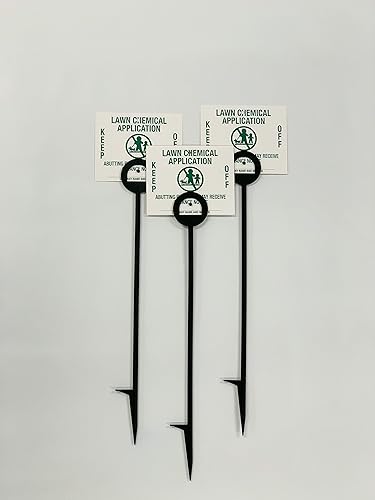 Miniatura 3 de Estacas de aplicación de tratamiento de césped y letreros OHIO (estaca estilo economia500 ud. Pack)
