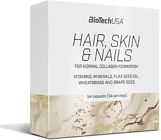 Hair, Skin & Nails | 10 Vitamins | 3 Minerals | Herbal preparations | L-methionine, 54 caps