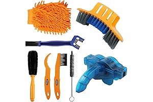 Anndason 8-Piece Precision Bicycle Cleaning Brushes and Tool Kit