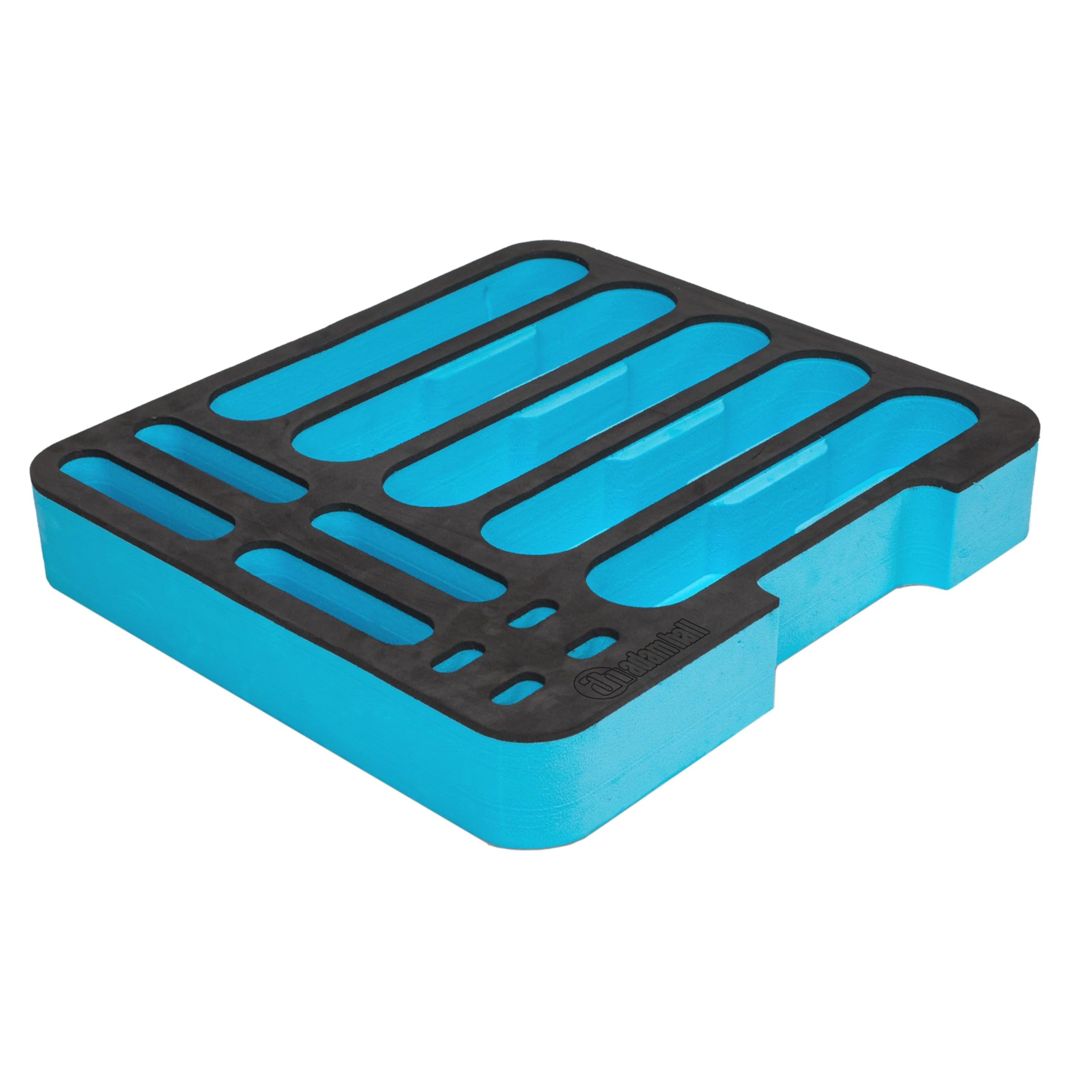 Adam Hall 19" Parts 87402 MI - Inserto porta-microfoni in materiale espanso per cassetto rack 2 U