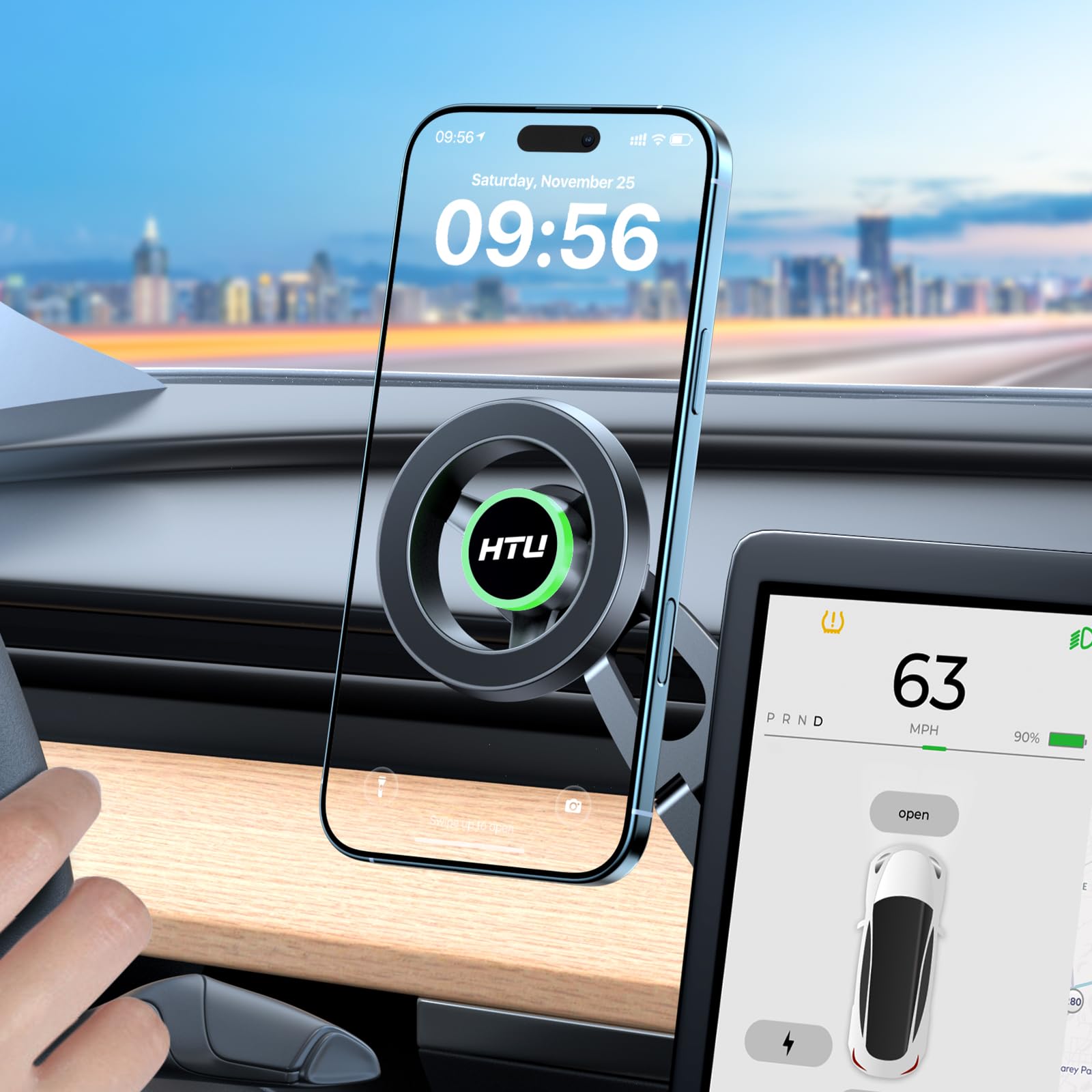 Photo 1 of HTU Tesla Model 3/Y MagSafe Phone Mount
