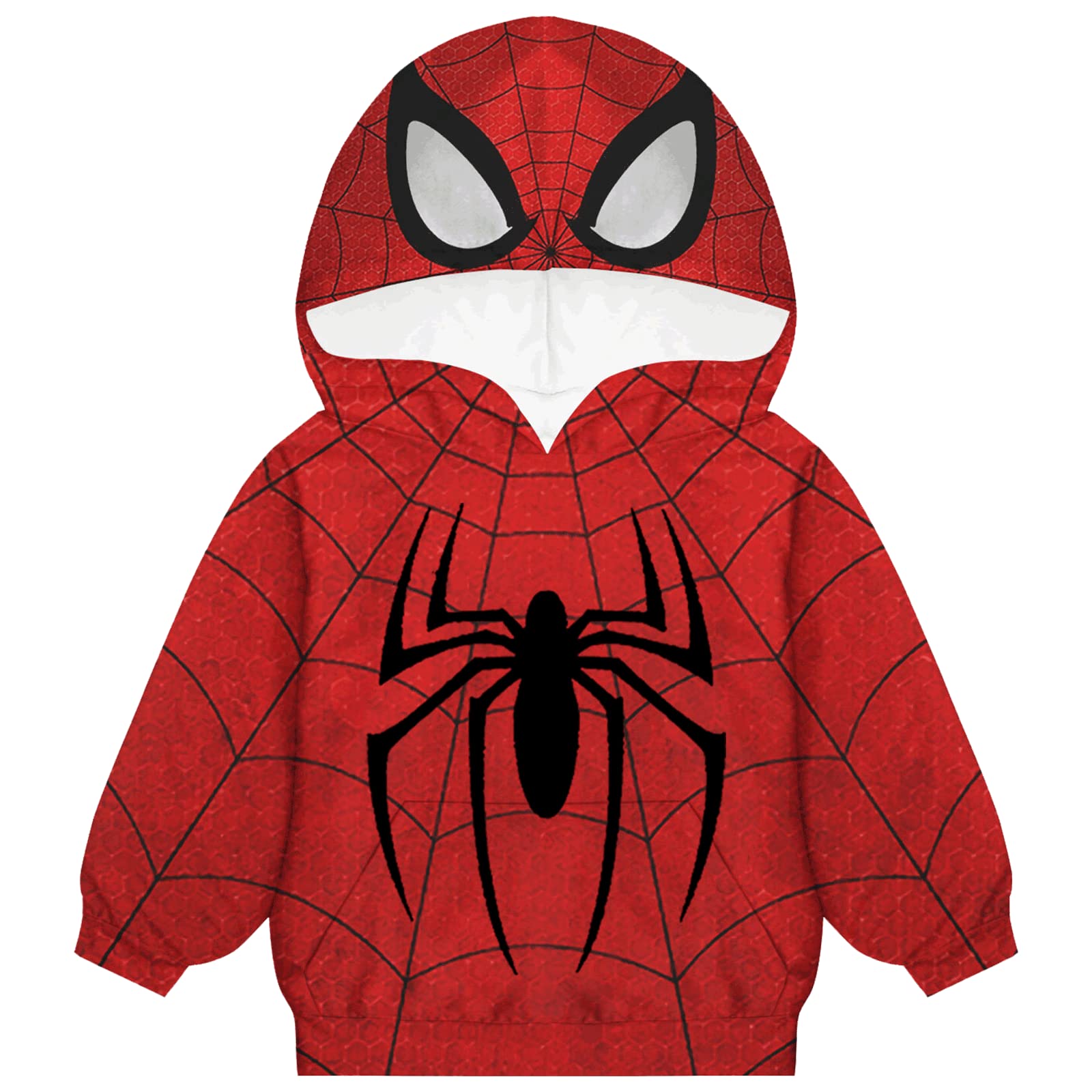 (Size 130) Lafeni Boys Hoodie Long Sleeve Pullover Kids Novelty Sweatshirt