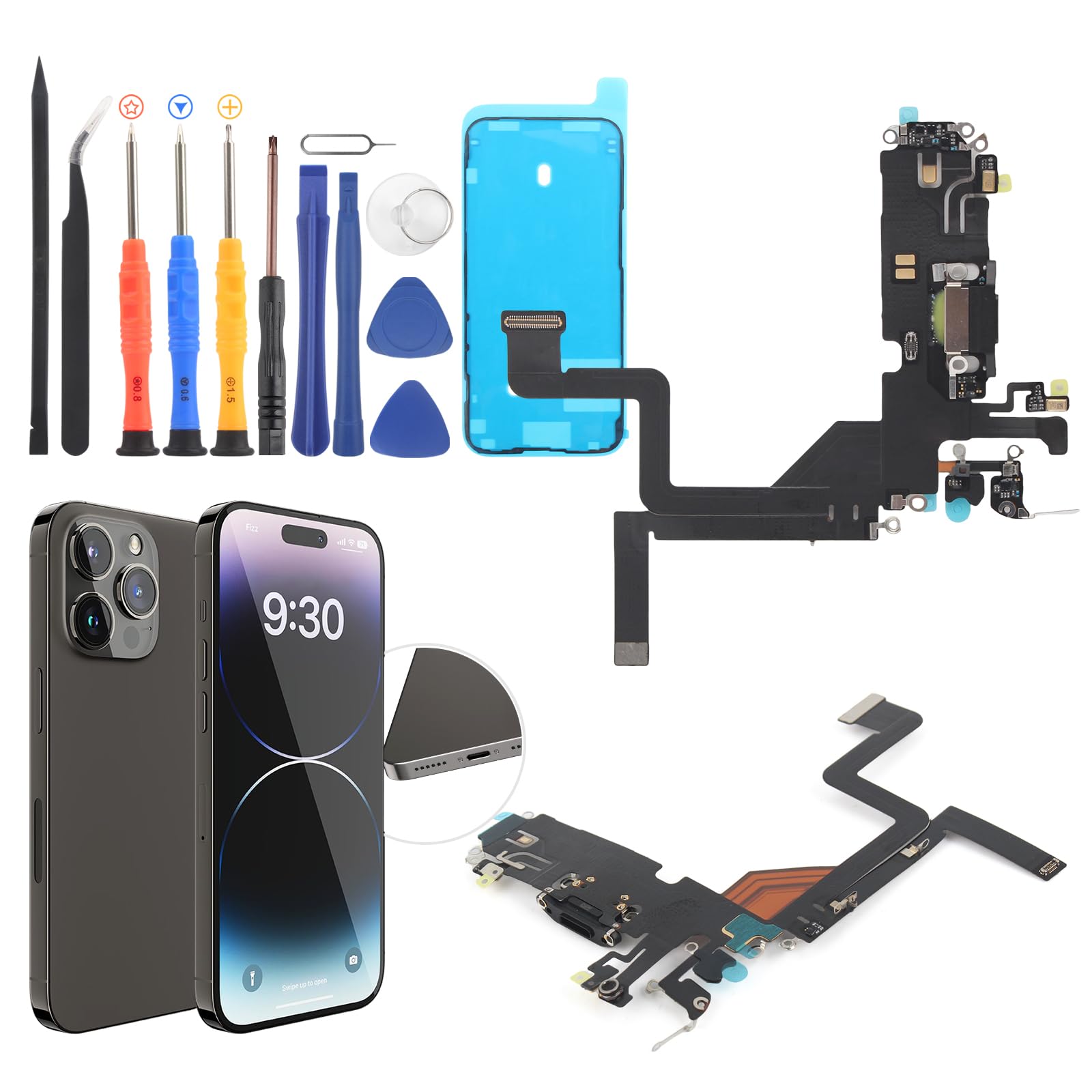 Amazon.co.jp: iPhone 14 Pro 充電ポートドックコネクター iPhone 14