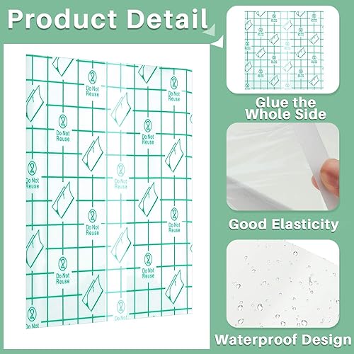 Miniatura 4 de 80 cintas de levantamiento de muslos, cinta adhesiva para celulitis, cinta corporal para levantar la piel, para mujeres y niñas (7.09 x 7.09