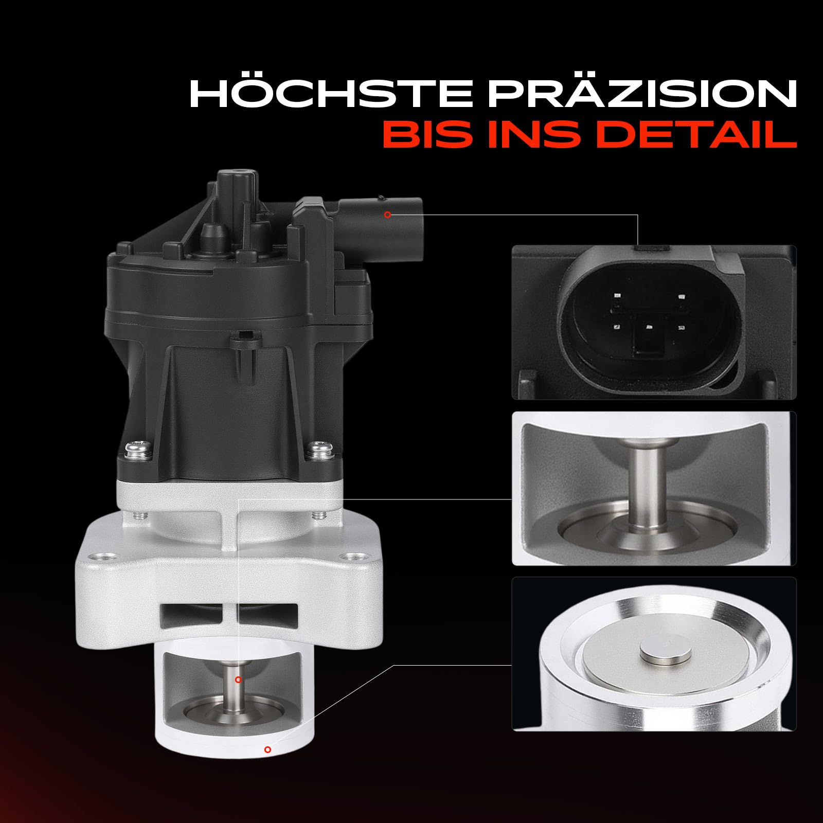 Frankberg Valvola EGR (Electronic Gas Recirculation) per motori diesel | Compatibile con: Captiva C100 C140, Orlando J309, Cruze Hatchback J305, Antara L07, Cruze Station Wagon J308, Cruze J300