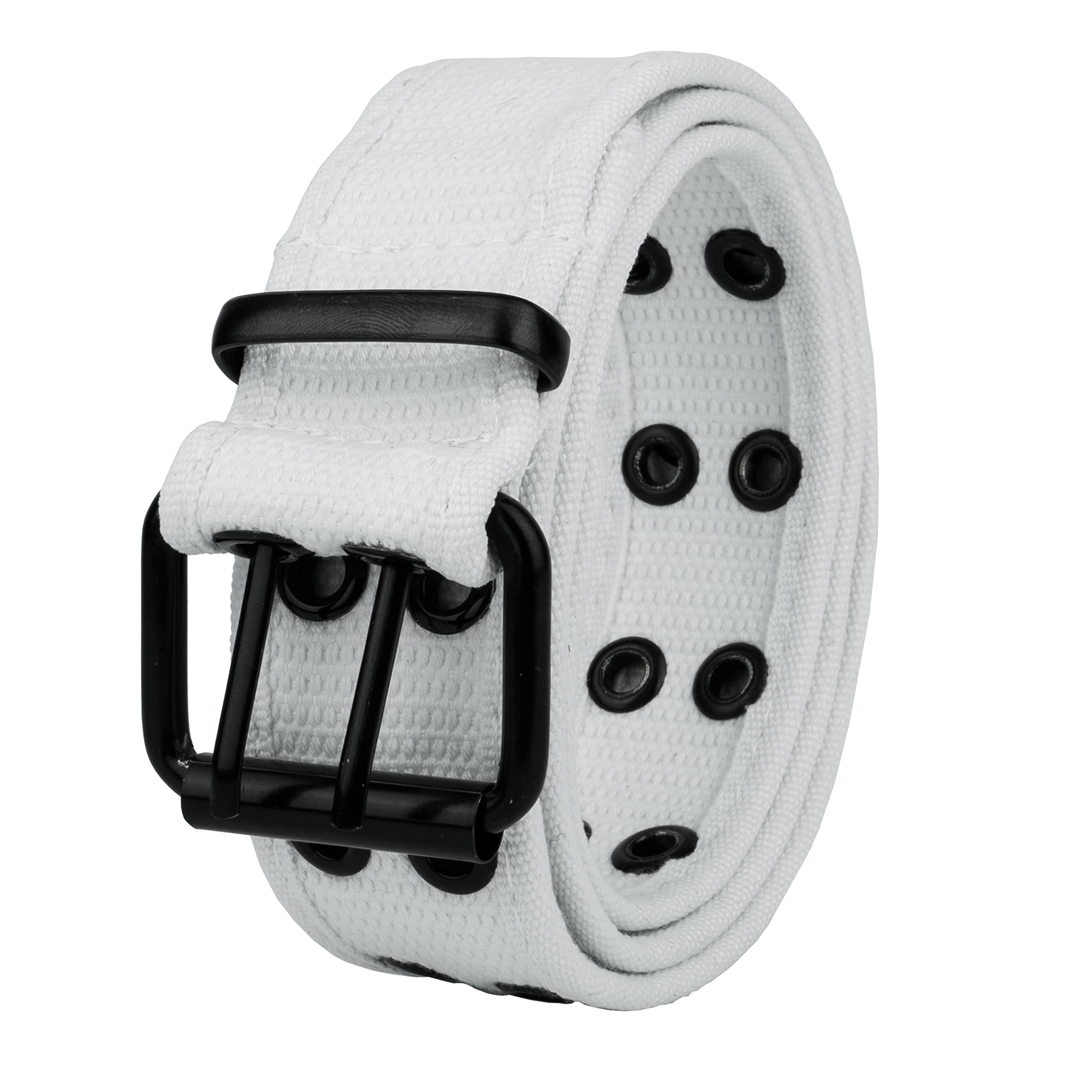 Gelante Canvas Double Grommet Hole Belt 12 Colors