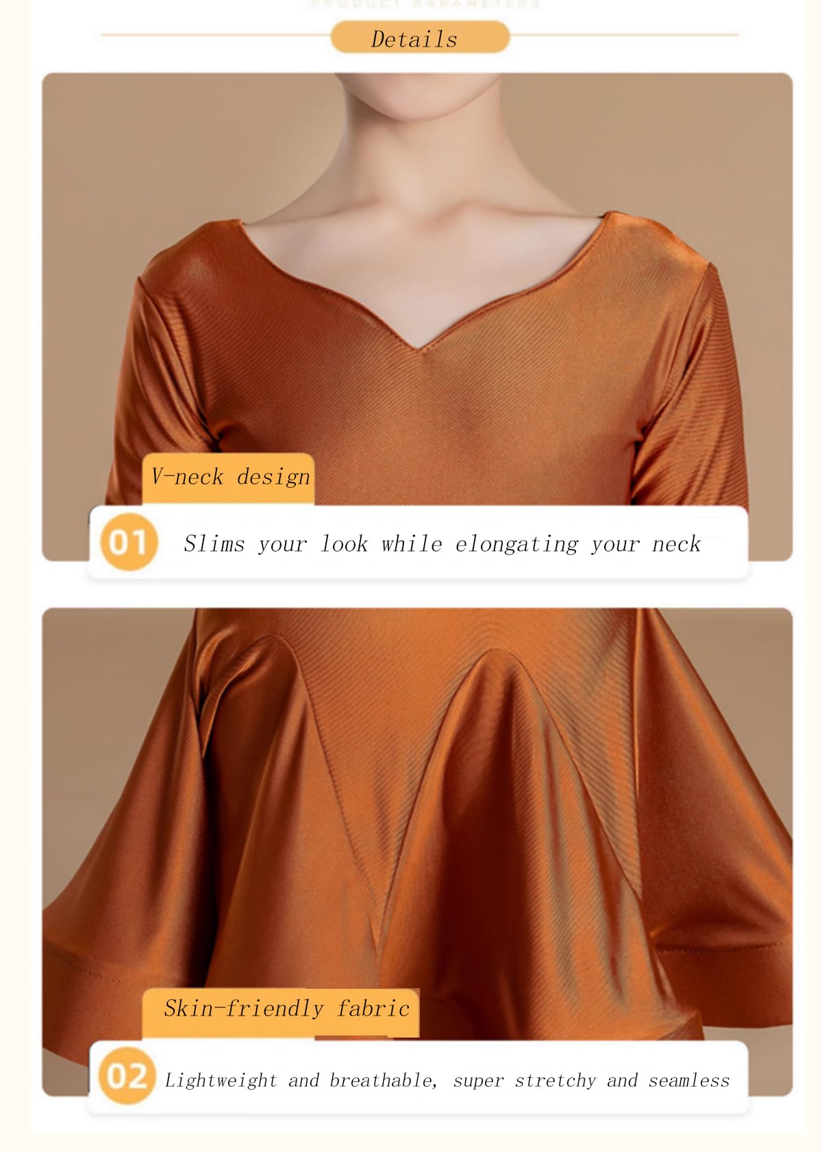 Vestido de Baile Latino para niñas, Ropa de Baile de Samba, Tango, Salsa, Ropa de Baile, Atuendo de competición de Baile de salón