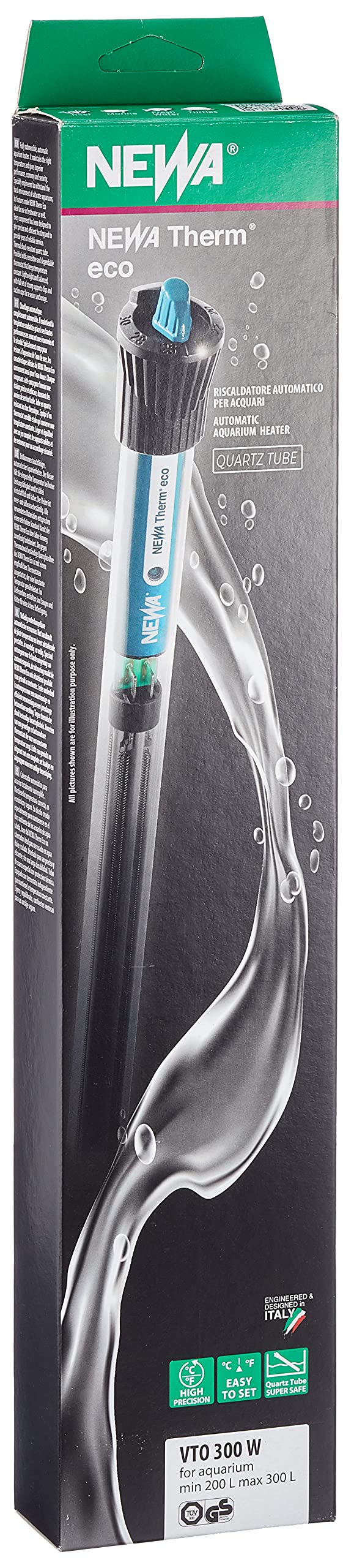 Newa Combine Eco Thermomètre pour Aquariophilie 300 W
