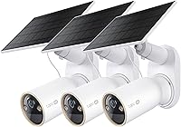 Vista 15 de Tapo TP-Link Tapo SolarCam C402 Kit, cámara solar para exteriores con batería y base de panel solar, inalámbrica, 1080P, detección gratuita