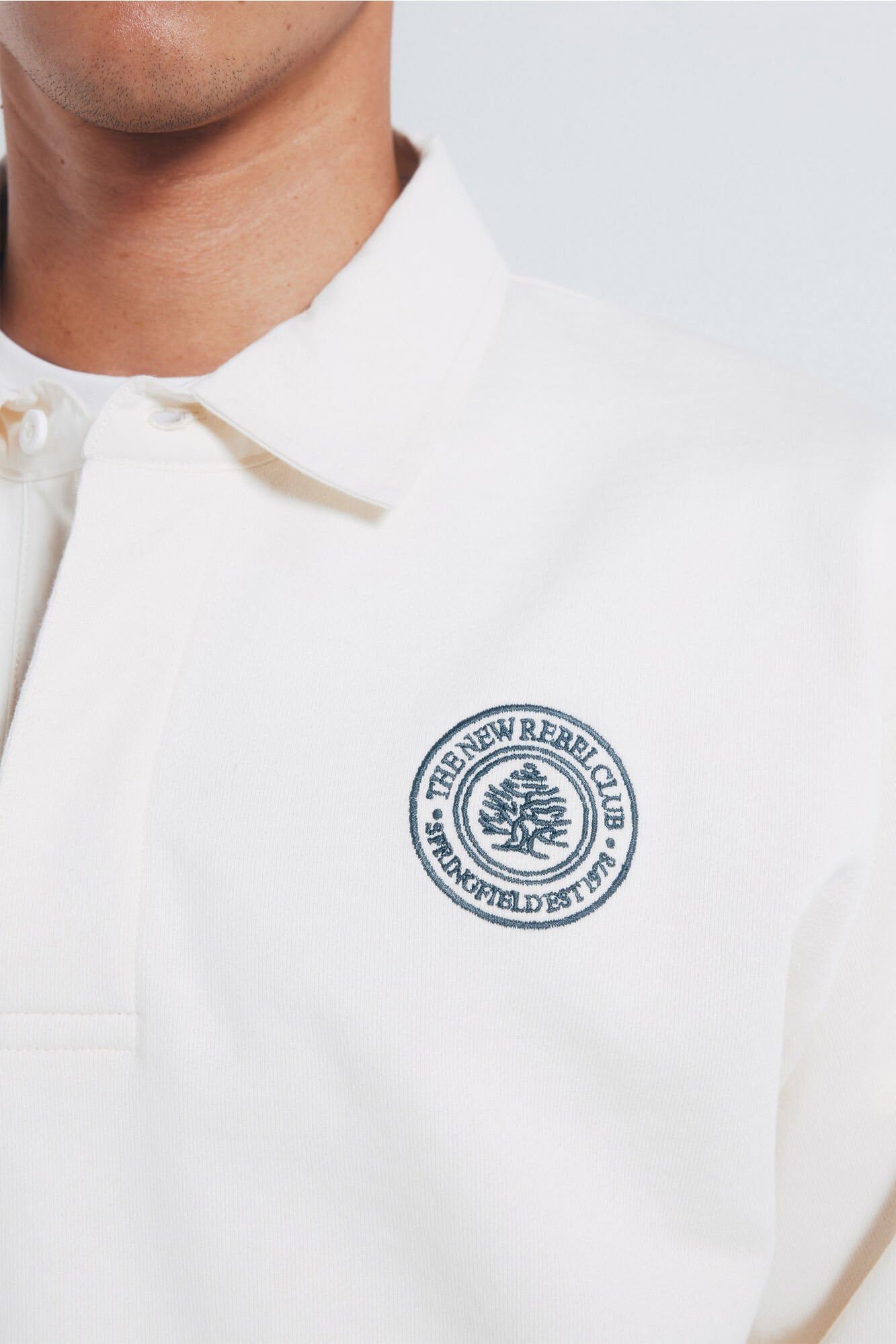 Springfield Rebelution LS Rugby Polo Polo Hombre (Pack de 1)