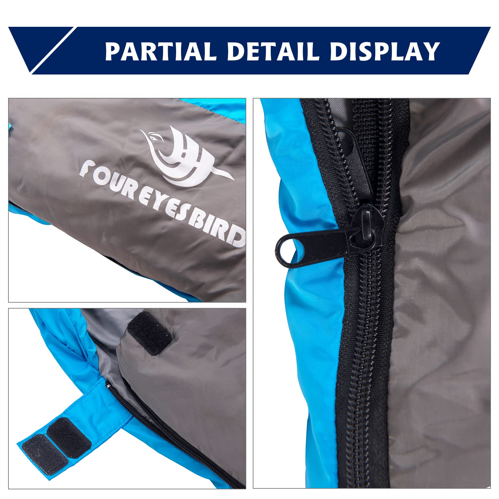 Saco Dormir Arctic Lemmings 3 Estaciones - Impermeable 190x80 Cm