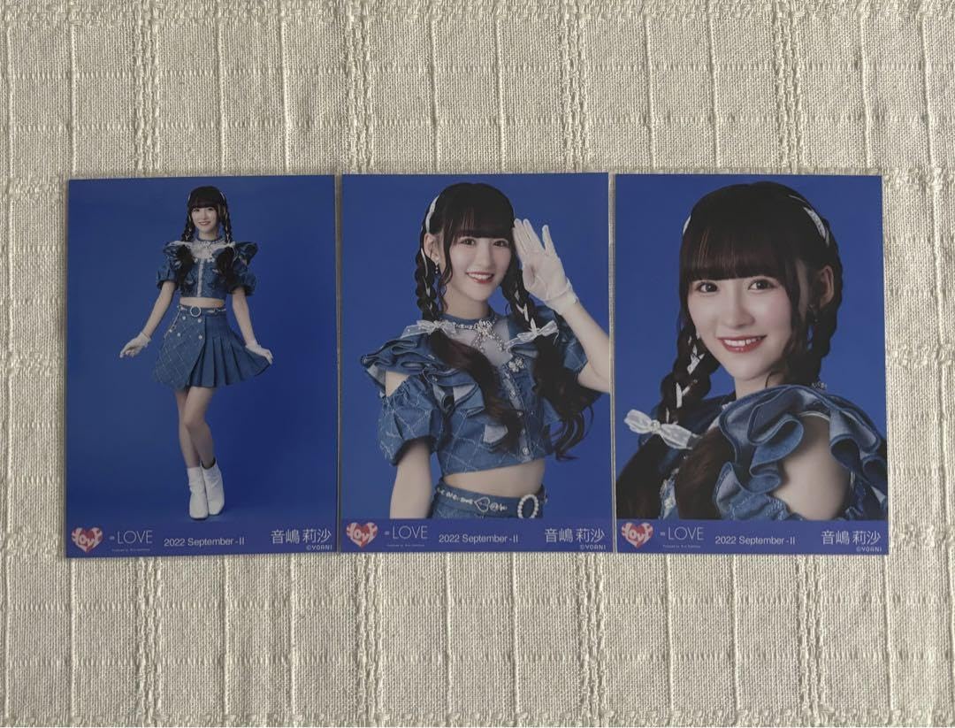 イコラブ 音嶋莉沙 とくべチュ、して 歌唱衣装② 生写真 直筆 イコラブ 音嶋莉沙 とくべチュ、して 生写真 - メルカリ