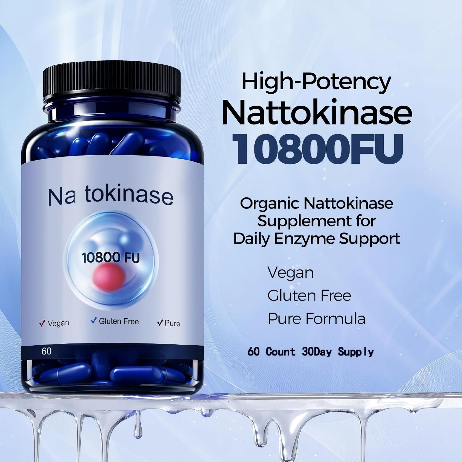 Nattokinase 10800 Fu Pro Portion, 60 Stück (2)