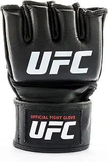 UFC オフィシャルファイトグローブ MMA BLACK ブラック 黒 総合格闘技 キックボクシング 武道 空手 オープンフィンガー パンチング ボクシング