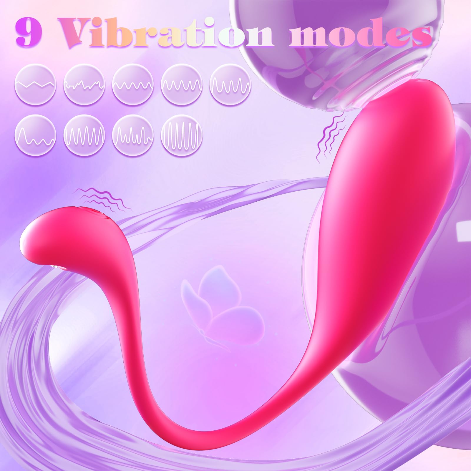 HIVEFUN Vibratore Donna Sex Toys, Vibratoreper Donna Piccolo Professionale Wireless Clotoride Comando a Distanza, Ovetto Vibrante con Telecomando Vibratori Sex Toy Realistico Mini Vibratore